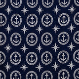 Collared Romper - Nautical Dreams on Indigo - HoneyBug 