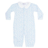 Blue Cheetah Print Converter Gown