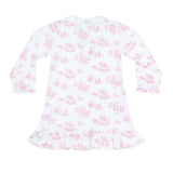 Pink Toile LS Playtime