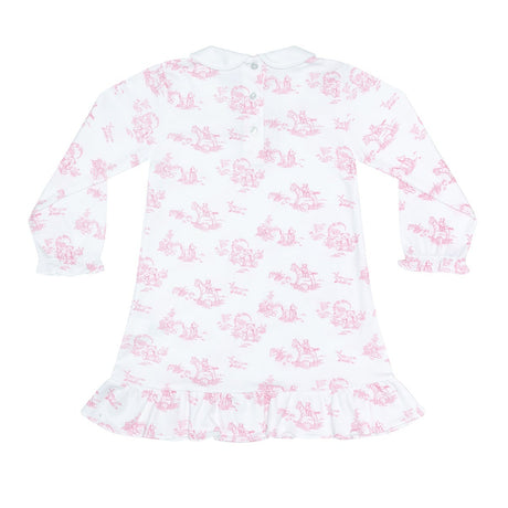 Pink Toile LS Playtime