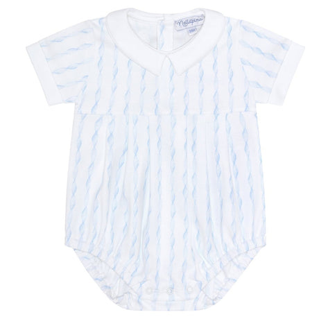 Blue Twirls Bubble - HoneyBug 