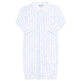 Blue Twirls Converter Gown - HoneyBug 