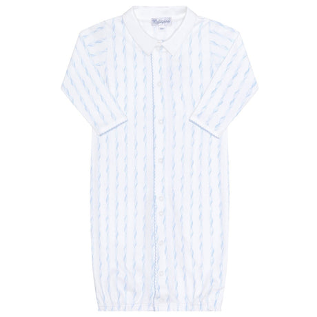 Blue Twirls Converter Gown - HoneyBug 