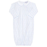 Blue Twirls Gown - HoneyBug 