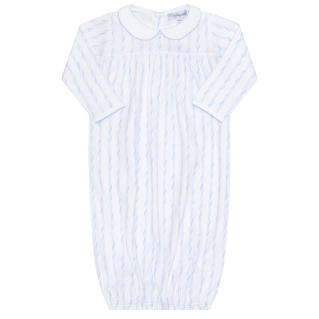 Blue Twirls Gown - HoneyBug 