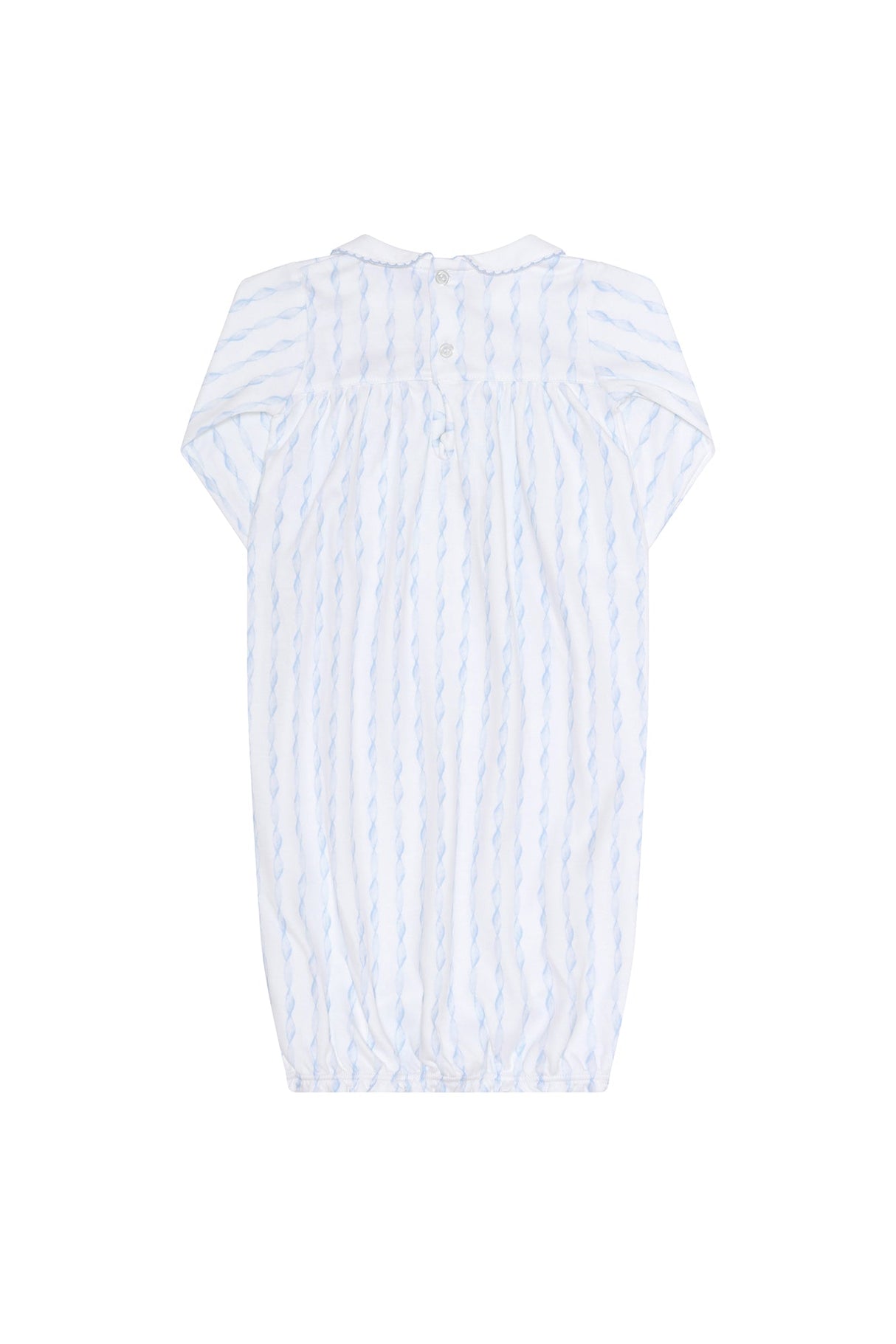 Blue Twirls Gown - HoneyBug 