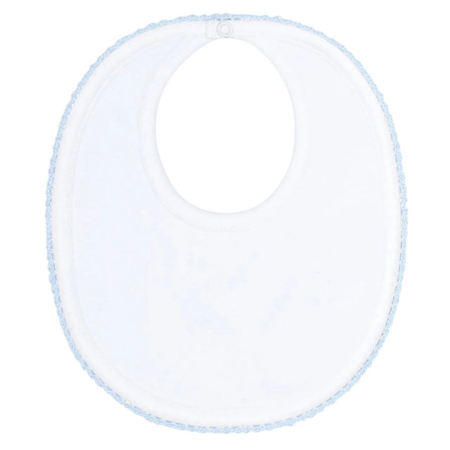Blue Crochets Bib - HoneyBug 