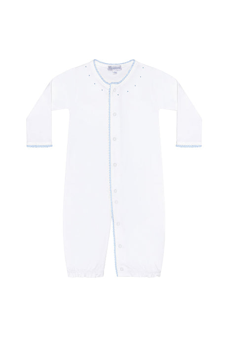 Blue Crochet Converter Gown - HoneyBug 