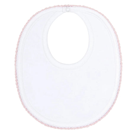 Pink Crochets Bib - HoneyBug 