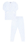 Blue Twirls Pajamas - HoneyBug 