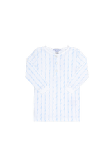 Blue Twirls Pajamas - HoneyBug 