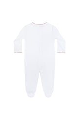 Pink Crochet Footie - HoneyBug 