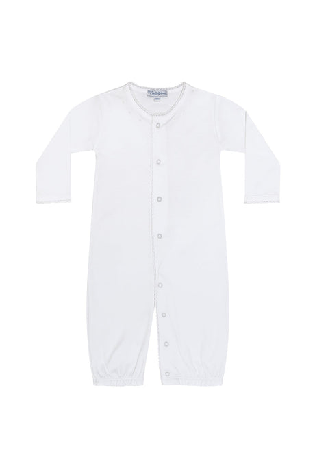 White Crochet Converter Gown - HoneyBug 