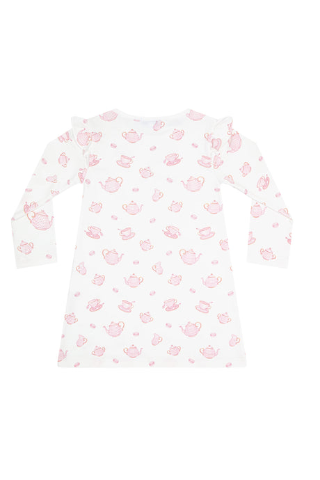 Petite Tea Time Print Playtime Dress - HoneyBug 