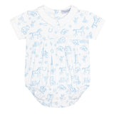 Blue Lone Star Toile Bubble