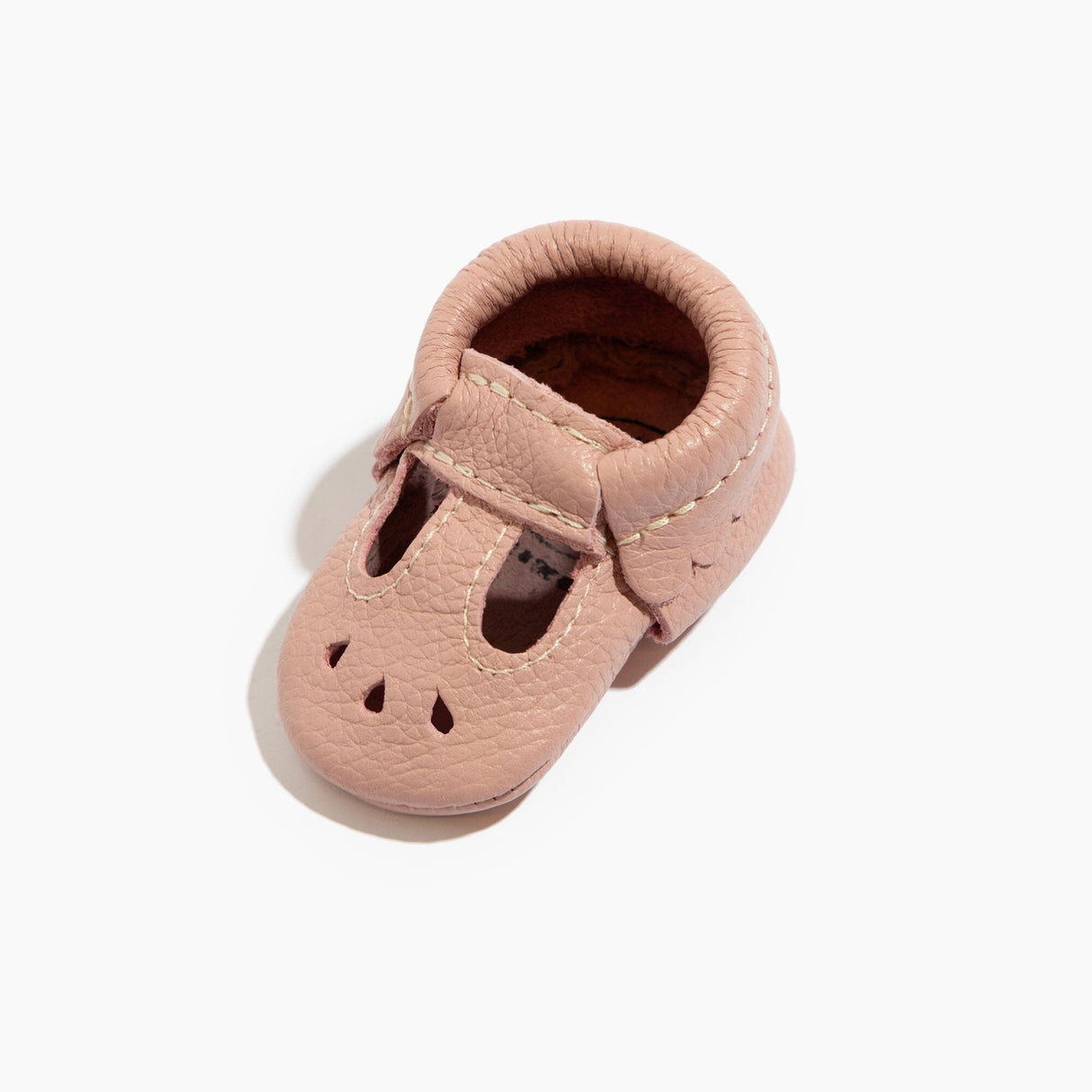 Newborn Blush Mary Jane Baby Shoe - HoneyBug 