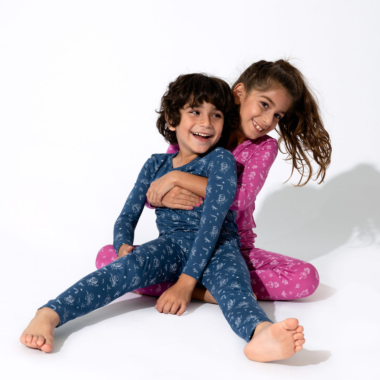 Ninja Bamboo Kids Pajamas - HoneyBug 