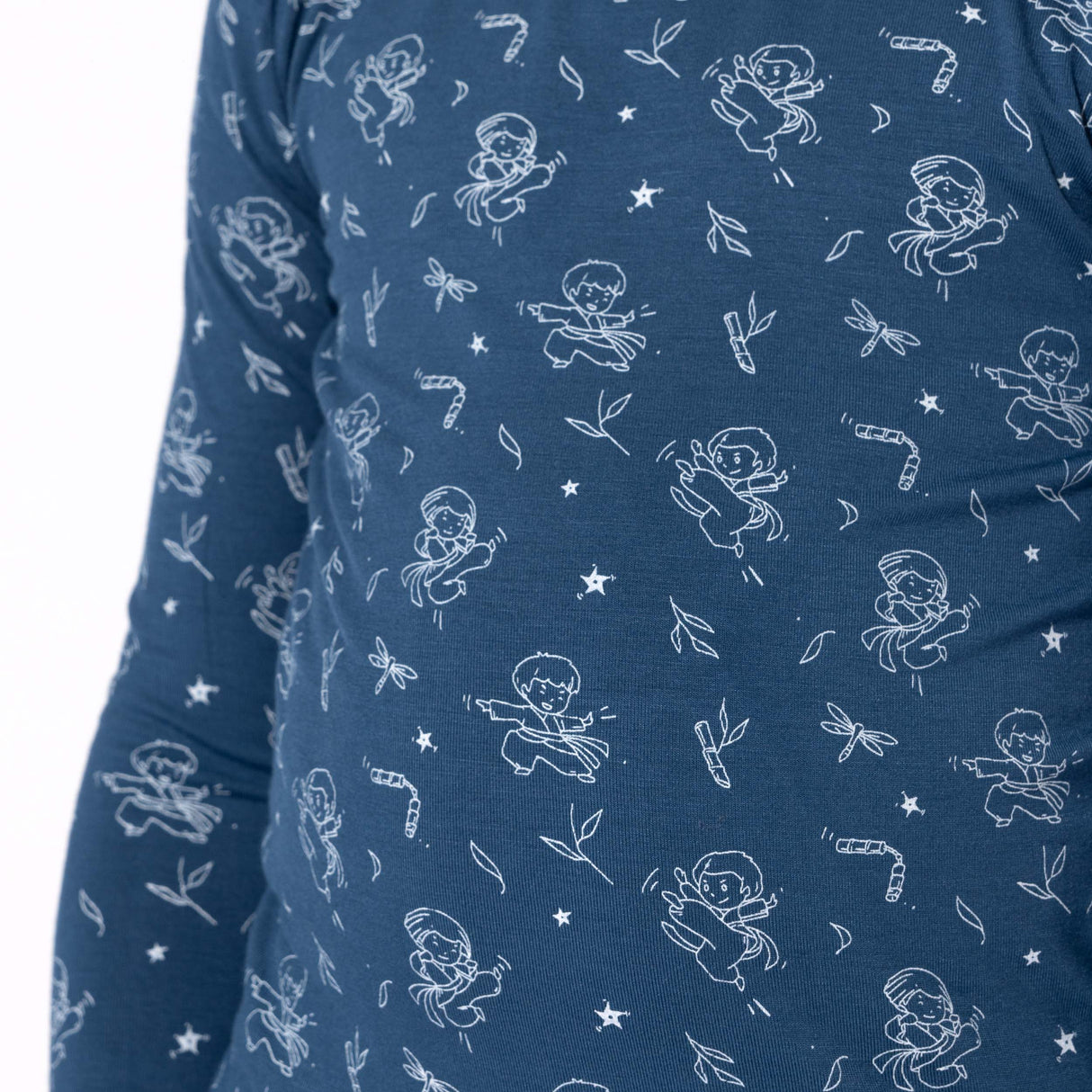 Ninja Bamboo Kids Pajamas - HoneyBug 