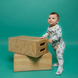 Organic Footie - Safari Animals