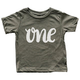 One First Birthday Baby Tee - HoneyBug 