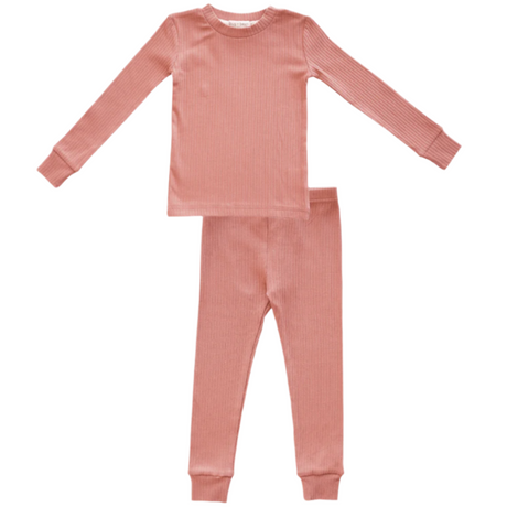 Organic Cotton 2-Piece Set - Terracotta - HoneyBug 