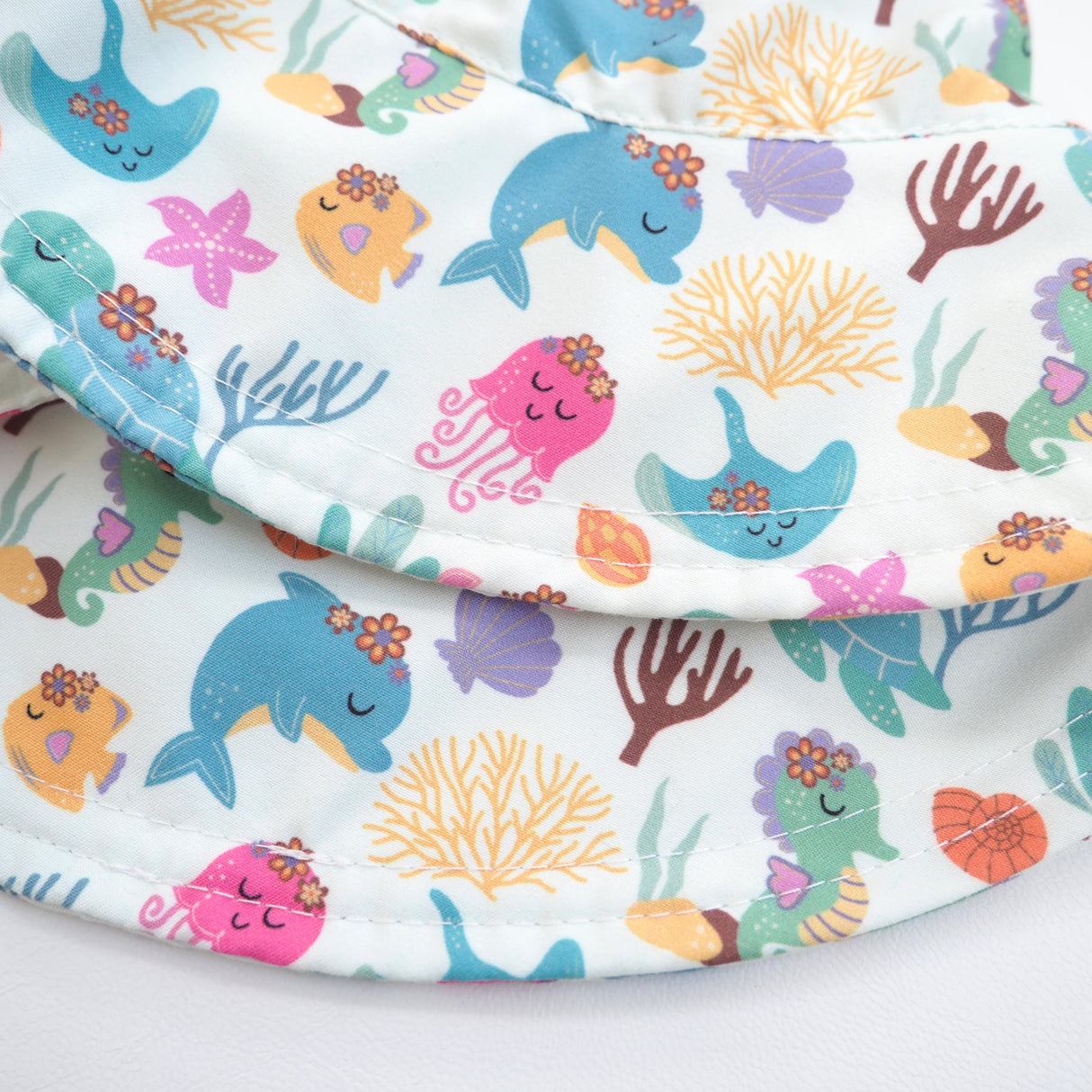 Baby & Kids Sun Hat - Undersea Adventure - HoneyBug 