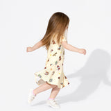 PAW Patrol: Classic Bamboo Terry Daywear Girls' Short Sleeve Dress - HoneyBug 