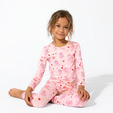 PAW Patrol: Pretty PAWSOME Pink Bamboo Kids Pajamas - HoneyBug 