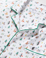 Men's Pima Pajama Set in Merry Meow - HoneyBug 
