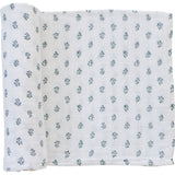 Cream Berry Muslin Swaddle Blanket - HoneyBug 