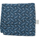 Navy Berry Muslin Burp Cloth - HoneyBug 