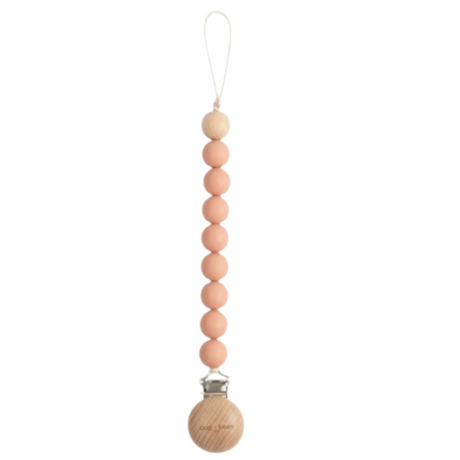 Pacifier Clip - Muted Clay - HoneyBug 
