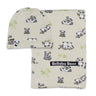 Bamboo Swaddle & Beanie Set - HoneyBug 