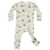 Panda Bamboo Convertible Footie - HoneyBug 
