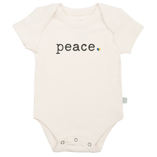 graphic bodysuit | peace - HoneyBug 
