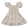 Peasant Bubble Sleeve Dress