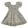 Peasant Bubble Sleeve Dress