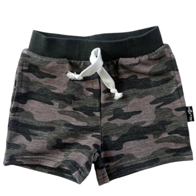 BAMBOO JOGGER SHORTS- Chris Camo - HoneyBug 