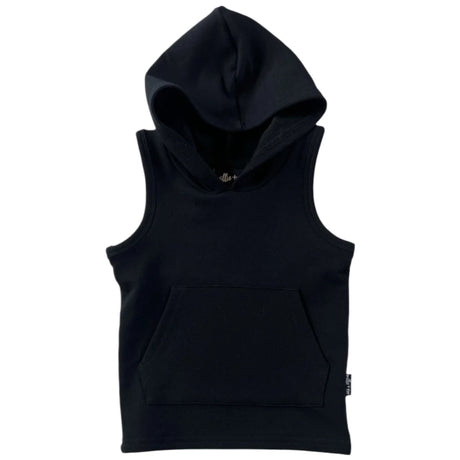BAMBOO HOODIE TANK- Midnight - HoneyBug 