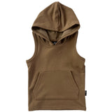 BAMBOO HOODIE TANK- Mocha - HoneyBug 