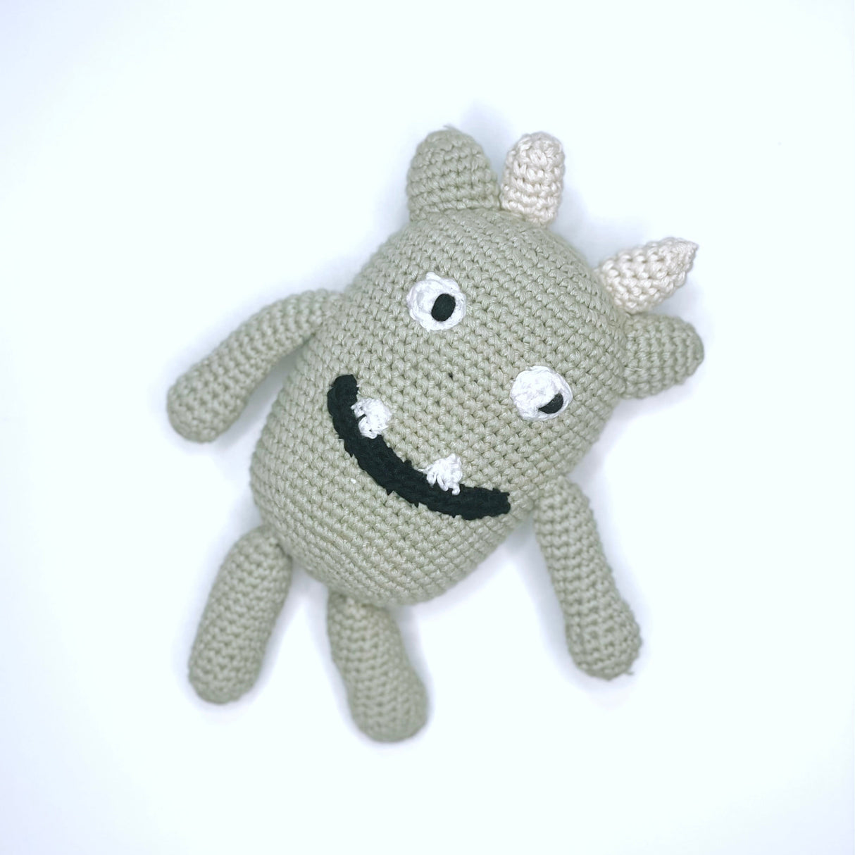 Plush Monster Rattle - HoneyBug 