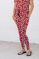 MAMA JOGGERS- Roo Magic (Red) - HoneyBug 