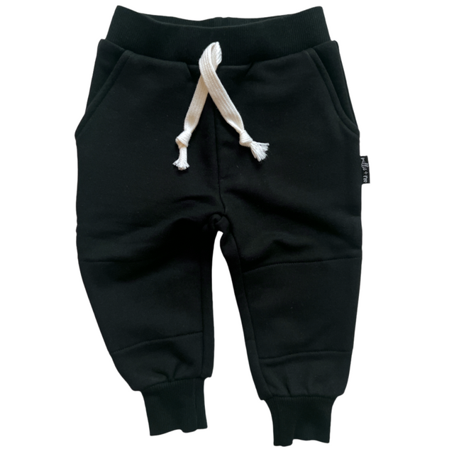 JOGGERS- Midnight Bamboo French Terry - HoneyBug 