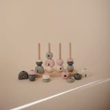 Wooden Multi Shape Stacker - Sunrise - HoneyBug 