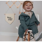 JOGGERS- Slate Bamboo French Terry - HoneyBug 