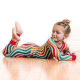 LONG SLEEVE 2 PIECE SETS- Groovy Wave - HoneyBug 