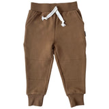 JOGGERS- Mocha Bamboo French Terry - HoneyBug 