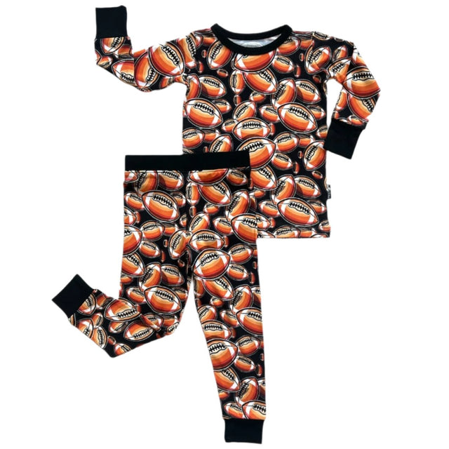 LONG SLEEVE 2 PIECE SETS- Football - HoneyBug 