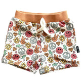 BAMBOO JOGGER SHORTS- Groovy Summer - HoneyBug 