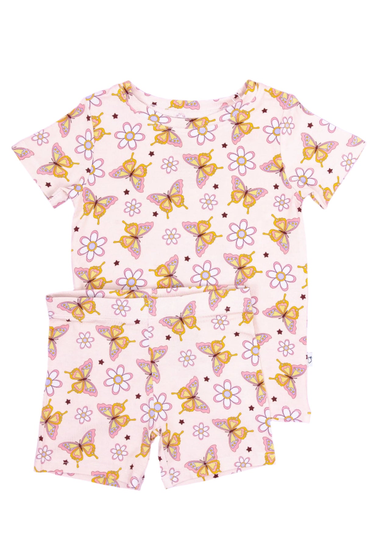 BLOSSOMIN' BUTTERFLY DREAM SHORT SET - HoneyBug 